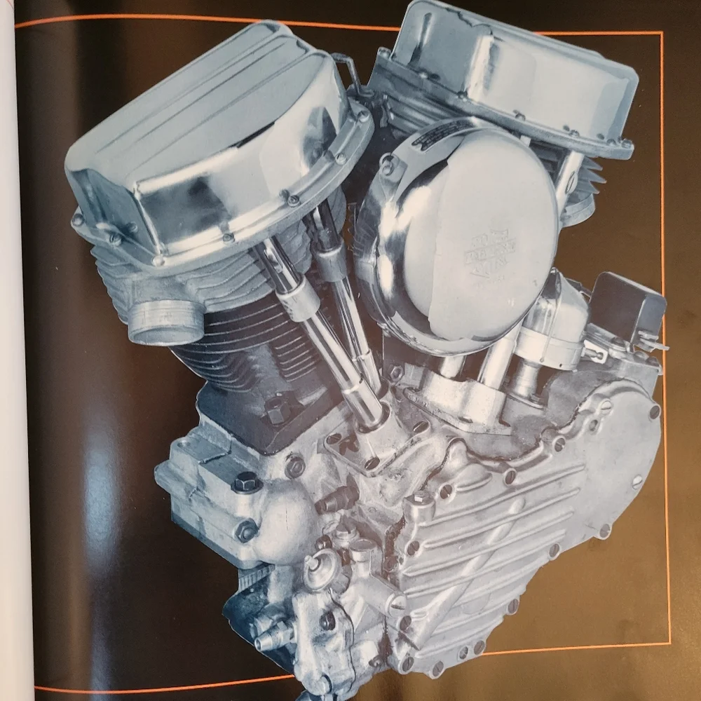 Harley-Davidson Rolling Sculpture Book ~ Pictorial Celebration of First 95 Years